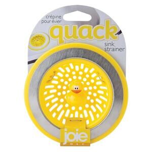 NEW Joie Quack Yellow Rubber Ducky Duck Kitchen Sink Strainer BPA free Ducks